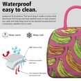 thumbnail image 3 of Lunch Bag Lunch Box for Women Reusable Insulated Lunch Bags,Water-Resistant Colorful Rainbow Bananas Cooler Lunch Tote Bag, Large Capacity for Work Travel Picnic, 3 of 6