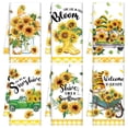 thumbnail image 1 of Toallas de cocina Tudomro con forma de girasol, 6 unidades, 40 x 60 cm, 1 of 7
