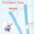 thumbnail image 2 of NOGIS 10 Pcs 39.37 Inches Jumbo Fur Material Pipe Cleaners, Chenille Stems Pipe Cleaner Craft Pipe Stems for Kids DIY Projects and Craft Supplies Decorations（Color C）, 2 of 7
