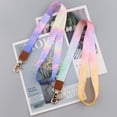 thumbnail image 3 of Ransitute R2808 Minimalistic Color Rendering Lanyard Card ID Holder Car KeyChain ID Card Pass Phone Badge Keyring Holder Jewelry 3, 3 of 6