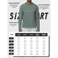 thumbnail image 4 of TRYSIL Men's Athletic Hoodies Long Sleeve Fishing Lightweigh Pullover Shirts UPF 50+ Sun Protection Shirts Rash Guards, 4 of 6