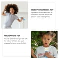 thumbnail image 4 of Plastic Microphone Toy for Kids Playing Durable Lightweight with Pleasant Colors and Brightness Multi 4.5 inch, 4 of 8
