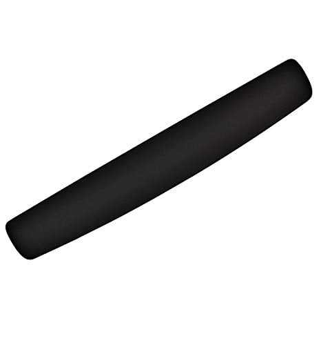 Breathable Silicone Material for All Users Strong Grip Designed for Office & Home Use,Laptop/Mac Keyboard Wrist Rest Pad Non-Slip Durable & Comfortable for Easy Typing & Pain Relief Black 