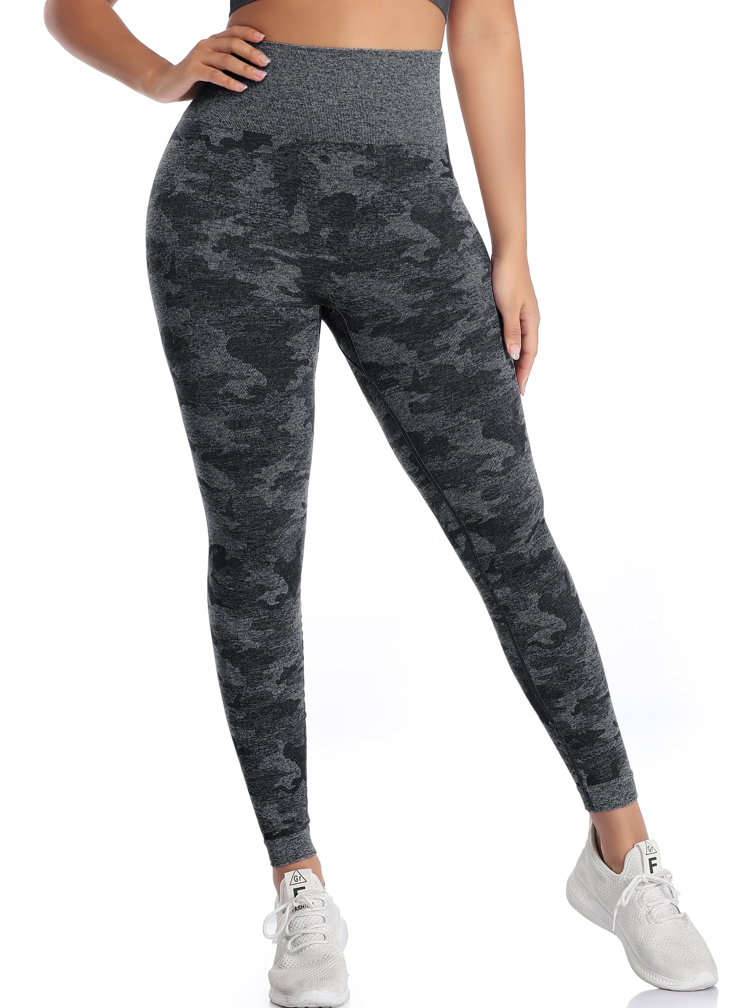 high waisted camo leggings