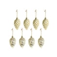 thumbnail image 4 of 8 piezas de adornos colgantes de piña para de Navidad, adornos decorativos colgantes, bolas de Navidad, adornos para cumpleaños, corona para el, 4 of 8