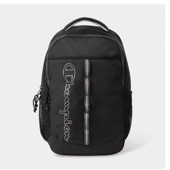 Champion Center Backpack - Black/Pink