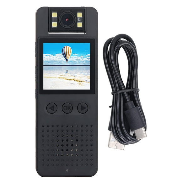 Mini grabadora de video, mini cámara corporal 1080P, cámara de video de bolsillo, cámara de bolsillo portátil, diseñada con cuidado