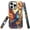Hummingbird Stained Glass Magnolia, variant on for iPhone 16 Pro Case, 2-Layer Protection with TPU Silicone and Pc Hard Shell, Anti-Drop, Matte and Wear-Resistant - Stained Glass Floral