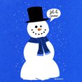 thumbnail image 3 of Tee Hunt Let It Snow T-Shirt Funny Snowman Christmas Xmas Cotton Tee, 3 of 5