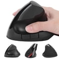 thumbnail image 1 of Vertical Mouse, Portable Ergonomic  Rechargeable Mice, For Office Home Play Games, For Desktop Laptop Computer Notebook Pc, 1 of 8
