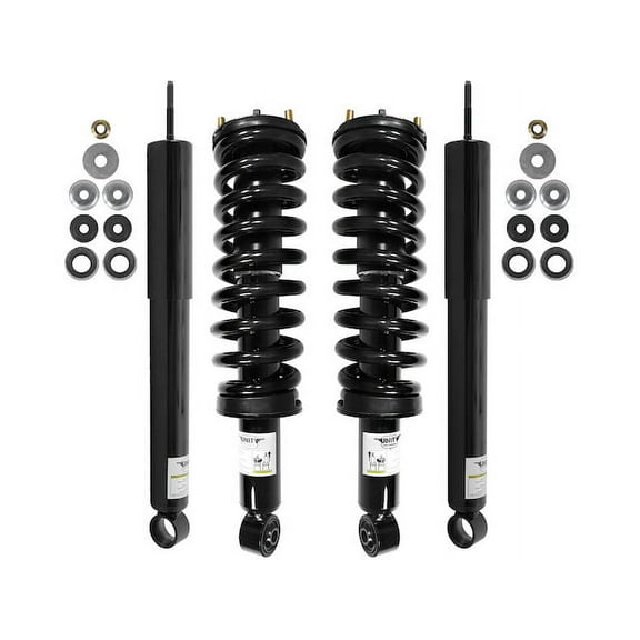Front and Rear Suspension Strut and Shock Absorber Assembly Kit - Compatible with 1996 - 2002 Toyota 4Runner 4WD 3.4L V6 1997 1998 1999 2000 2001