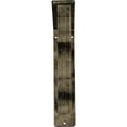 thumbnail image 4 of Ekena Millwork 2"W x 7 1/2"D x 10"H Damon Wrought Iron Bracket, (Triple center brace), Antiqued Pale Gold, 4 of 10