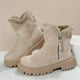 thumbnail image 3 of Botas de nieve de invierno para mujer, zapatos de terciopelo para mujer, botas cálidas, zapatos de algodón grueso, botas de mujer del noreste, 3 of 5