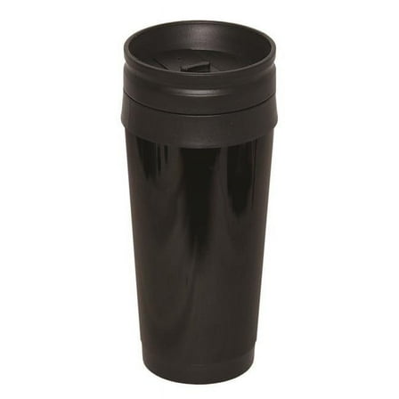 Debco DA7363 17 oz Travel Tumbler - Black / Black