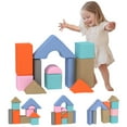 thumbnail image 1 of Qaba 11 Piece Soft Play Equipment for Kids Development, Light Colour, 1 of 10