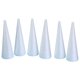 thumbnail image 1 of 6 conos de espuma para árboles, accesorios multifuncionales para decoraciones, bodas, proyectos de arte DIY, festivales, árboles de Navidad y pintura., 1 of 7