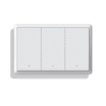 thumbnail image 4 of Tuya ZigBee Smart Switch Neutral Wire Optional Intelligent US Wall Button Light Switch AC100-240V for 3Gang,1 * Smart Switch,White, 4 of 8