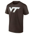 thumbnail image 2 of Men's Fanatics Brown Virginia Tech Hokies Express T-Shirt, 2 of 3