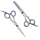 thumbnail image 3 of Juego de tijeras de peluquería con tijeras de entresacar, kit de tijeras profesionales de 15 cm para salón y uso doméstico., 3 of 5