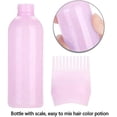 thumbnail image 2 of 120ML Hair Dye Bottle Applicator with Graduated Brush Root Comb Applicator Bottle Comb Die Hair Color 1 piece Pink Attractive Processed YH, 2 of 7