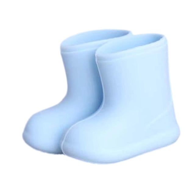 Milaget Chaussures de Poupée pour Poupées Ob11 BJD Jeu de Rôle Accessoires de Poupée Faits à la Main Bleu