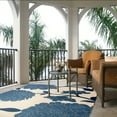 thumbnail image 4 of Safavieh Courtyard Tyson Floral Indoor/Outdoor Area Rug, Beige/Blue, 8' x 11', 4 of 16