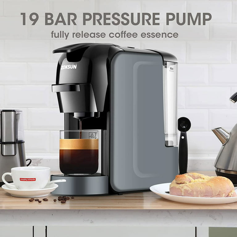 19Bar Coffee Machine 5 in 1 Coffee Maker Multiple Capsule Expresso Cafetera  Dolce Milk Nexpresso Capsule