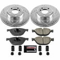 thumbnail image 3 of PowerStop Front Z23 Evolution Sport Carbon-Fiber Ceramic Brake Pad and Drilled & Slotted Rotor Kit Fits: BMW Select Models K7162, 3 of 10