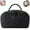 Black, variant on 2026 new Petition Makeup Bag,Travel Makeup Bag For Woman,Wide Open Lay-Flat Water-Resistant Cosmetic Case,Organizer For Toiletries & Brushes Large Capacity With Compartments