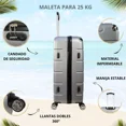 thumbnail image 3 of Maleta 28 Pulgadas Doble Llanta Ligera Resistente Antilluvia, 3 of 8