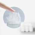 thumbnail image 4 of Wall Mounted Cotton Pad Dispenser Cotton Pad Holder Cotton Pad Container Cotton Pad Dispenser Automatic Dustproof Transparent Wall Mounted Wall Mounted Cosmetic Pads Holder Pink, 4 of 8