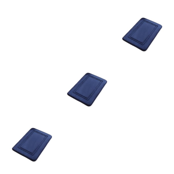 Alfombrilla antideslizante Inteprter de Poliéster para el hogar y la oficina 50x80cm Azul Tipo 2