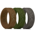 thumbnail image 1 of Anillos de silicona King Will Rubber para hombre, 3 unidades, tamaño 11, 1 of 6