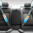 thumbnail image 2 of Chririnla Starfish Car Seat Belt Pads 2 Pack, Car Seat Belt Cover Pad Polyester Breathable Waterproof for Sedans Truck SUV, 2 of 7