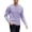 Purple, variant on Timegard Long Sleeve Shirts for Men Fall Casual Breathable Button V Neck Shirts with Pocket Golf Work Solid Color Tee(Navy,M)