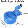 thumbnail image 3 of 4pcs,Automatic Chicken Waterer,Automatic Poultry Waterer,Blue Plastic Waterer,Poultry Waterer Tool,Suitable For Chickens,Ducks,Poultry,Birds, 3 of 5