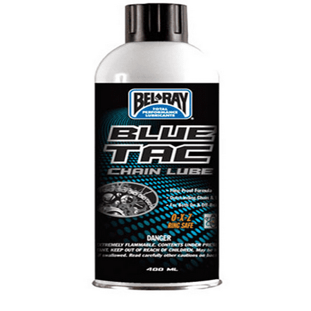 BEL-RAY BLUE TAC CHAIN LUBE  400 ML AEROSOL CANS (Best Motorcycle Chain Lube 2019)