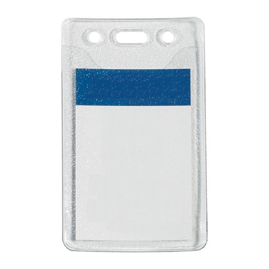 Pre-Punched Badge Holders 2" X 3" (100 Per/Case)