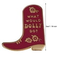 What Would Do Cow Girl Boot Enamelled Pin Western A Strong To The what-would-do-cow-girl-boot-enamelled-pin-western-a-strong-to-the