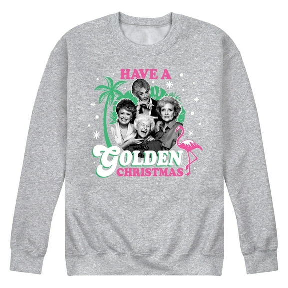 Golden Girls - Have A Golden Christmas - Men's Crew Neck Fleece Pullover