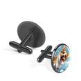 thumbnail image 2 of Corgi Dog Stylish Shirt Cufflinks Set for Men, Made of Stainless Steel, for Formal Attire, 2 of 6