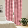 thumbnail image 2 of Ambesonne Floral Window Curtains, Romantic Tulip Flowers, Each 28" W x 84" L, Purple Cream Pale Pink, 2 of 4