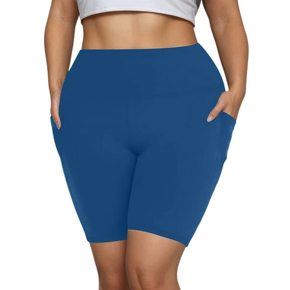 Yoga Shorts, Comfortable Shorts for Women,High Waisted Yoga Shorts for Women - Seamless Activewear for Gym Fitness and Outdoor Activities - for Everyday Use