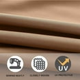 thumbnail image 4 of 6.6ft/7.5ft/9ft/10ft Replacement Umbrella Cover, 6 Ribs 8 Ribs Outdoor Market Table Patio Umbrella Canopy Cover Replacement UV Protective Cloth(Khaki,9FT(6-Ribs)), 4 of 8