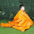 thumbnail image 2 of CSChome Survival Tent Disposable Emergency Tent Portable Thermal Blanket Sleeping Lifesaving First Aid Blanket, 2 of 7