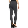 thumbnail image 2 of 1.STATE Womens Frayed Skinny Fit Jeans, Grey, 24, 2 of 2