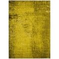 thumbnail image 2 of 5' X 8' Gold Abstract Washable Non Skid Indoor Outdoor Area Rug, 2 of 3