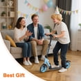 thumbnail image 5 of SIMATE Kick Scooter with Dual Brakes for Teens,Adults & Kids Ages 6+,Dual Suspension Foldable Lightweight Scooter with Wide Deck,8 in Big Wheels,Max Load 240 LBS, 5 of 7