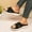 Black, variant on Flyknit Beach Sandals For Women Flat Comfort, Orthopedic Slides Footwear Arch Support Lightweight, Breathable Mesh Slippers Non Slip Sole, Soft Cushioned Casual Daily Vacation Flats