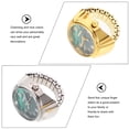 thumbnail image 3 of Miangastore 3 Pcs Finger Watches Mini Ring Watch Casual Finger Ring Watch Ring Design Watch, 3 of 9